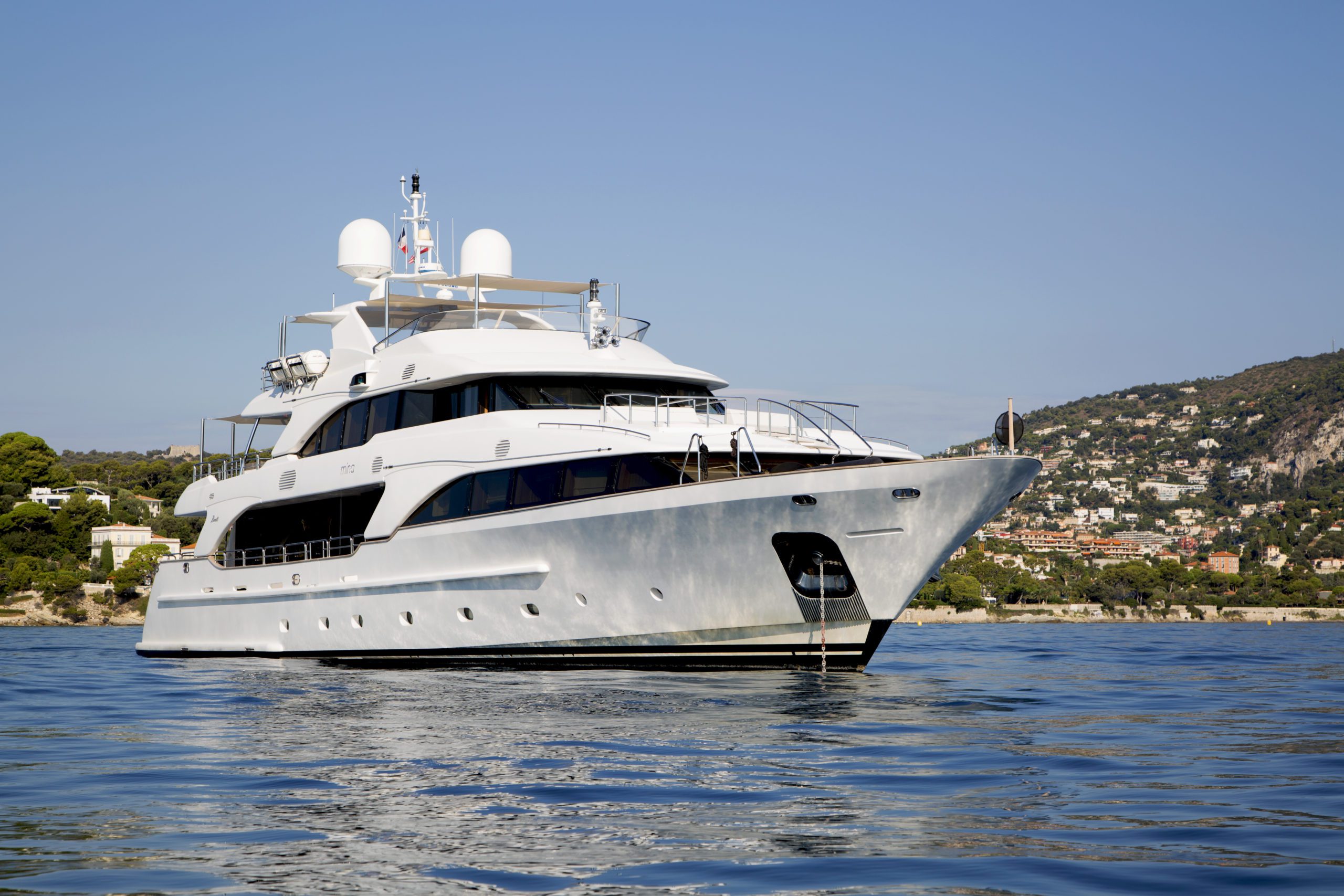 Benetti motor yacht Mina for sale with BlackOrange