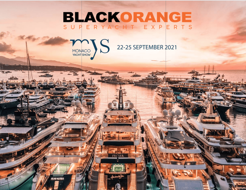 Meet us at the Monaco Yacht Show I Sept. 22-25, 2021