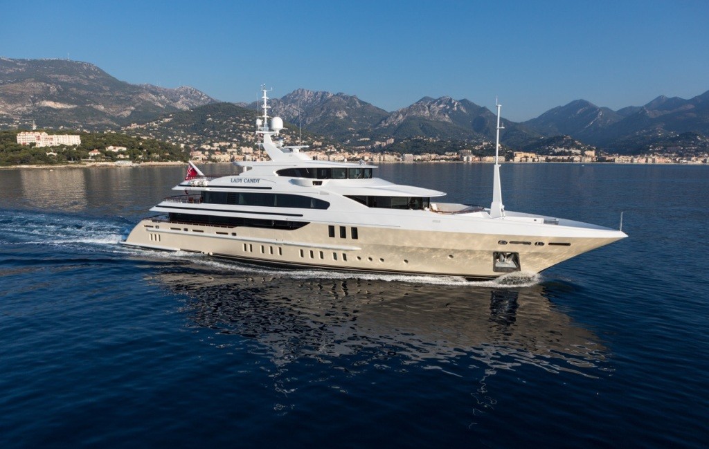 M/Y LADY CANDY listed for sale with BlackOrange Superyacht Experts